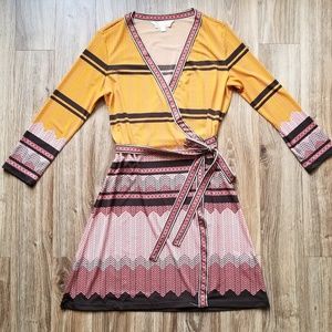 MSSP Max Studio Justine Wrap Dress Medium